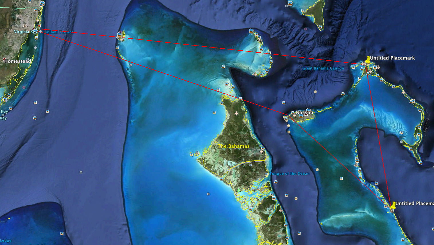 Destinations 40 miami beach nassau staniel cay miami beach route